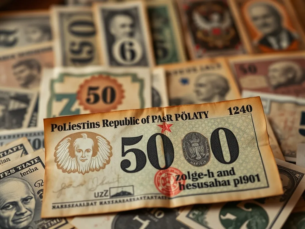 Stare 50 zł – ile warte? Odkryj wartość banknotów z PRL-u!