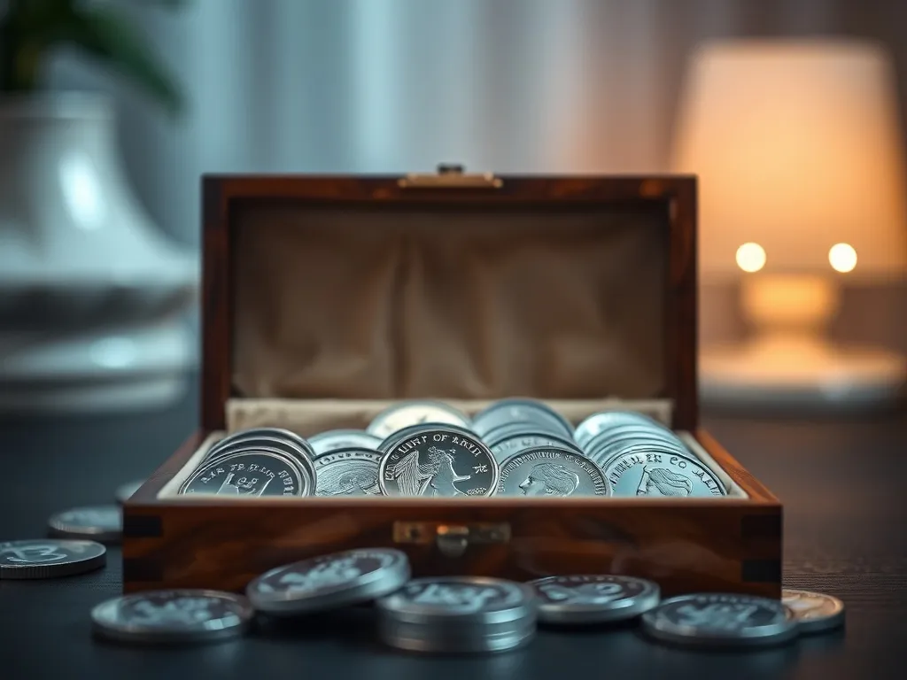 Jak przechowywać srebrne monety, aby nie straciły wartości?