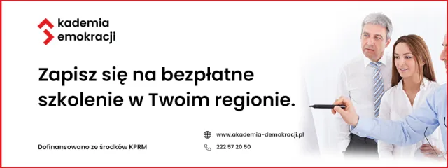 Wybory już blisko – zapisz się na ostatnie szkolenia Akademii Demokracji